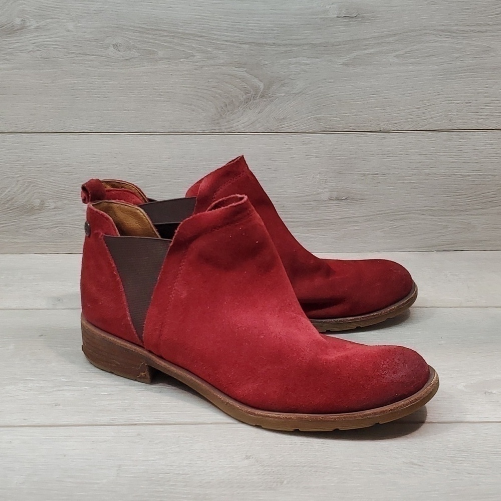 Sofft Womens Comfort Ankle Suede Boots shoes sz 9.5M